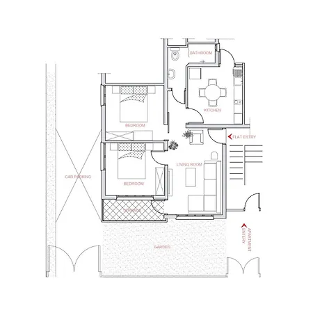 公寓 Flat Koskluciftlik 尼科西亚